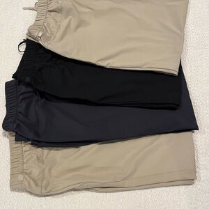 Lululemon Athletica Black and Khaki Pants